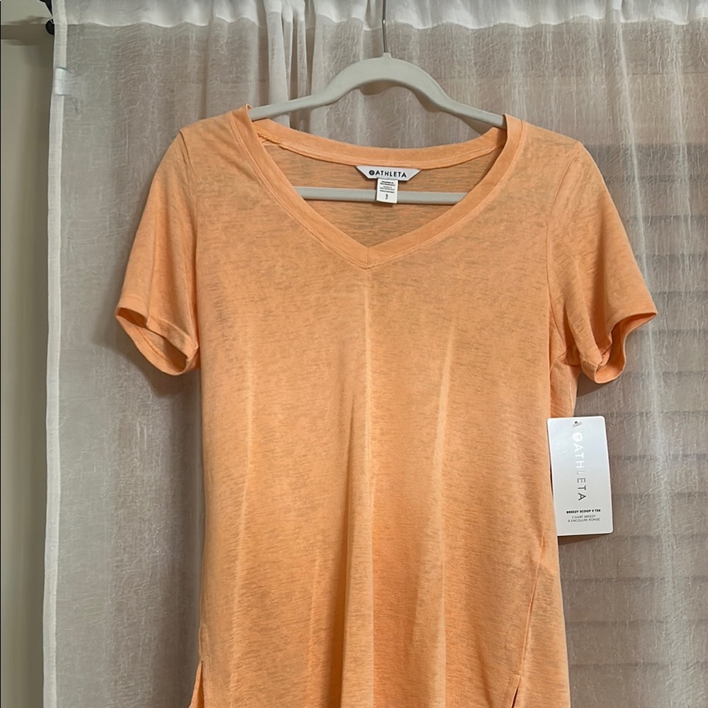 Sanctuary Women's Orange V-Neck Top athleta